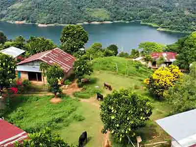 Farm house stay in Panshet Pune near lake homestay India